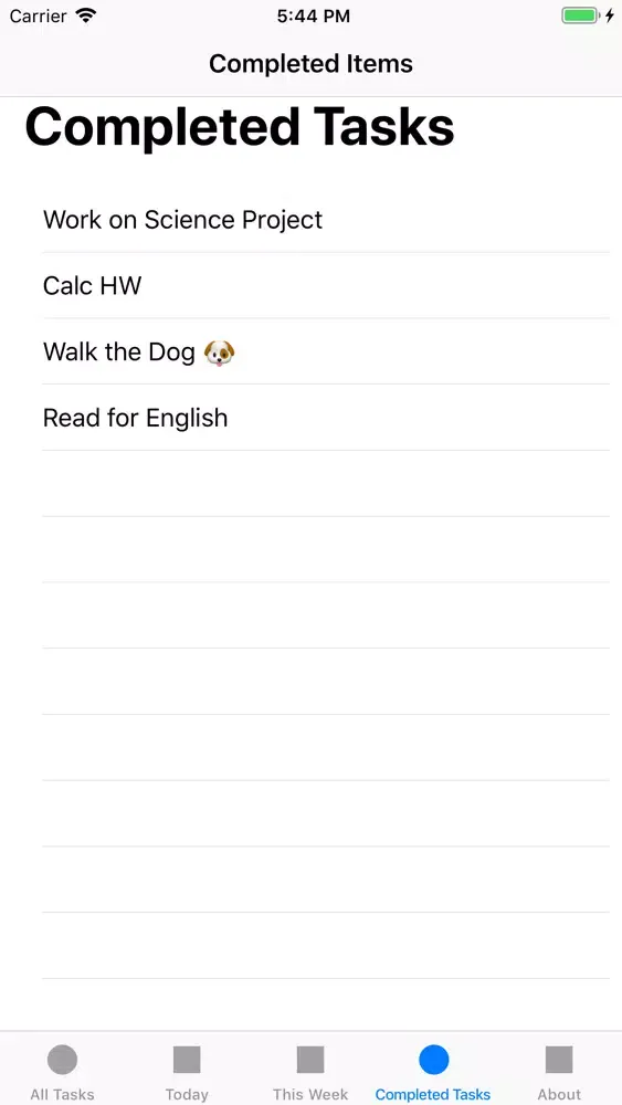Weekly-The Weekly Task Manager应用截图