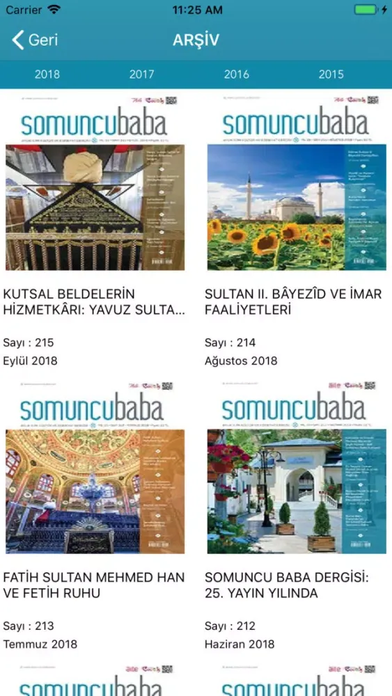 SomuncuBaba Dergi应用截图