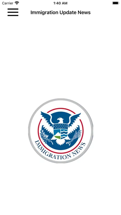 Ảnh chụp màn hình của Immigration News