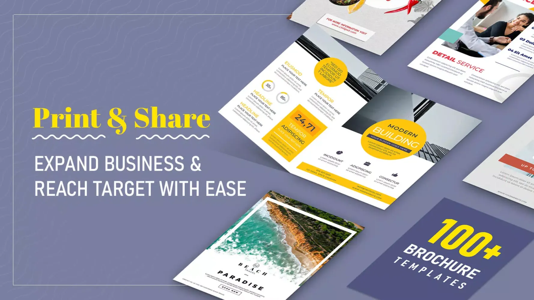 Brochure Maker from Templates应用截图
