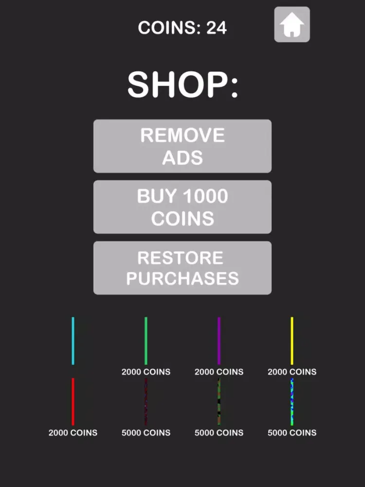 Ảnh chụp màn hình của Drop the Line iPad 