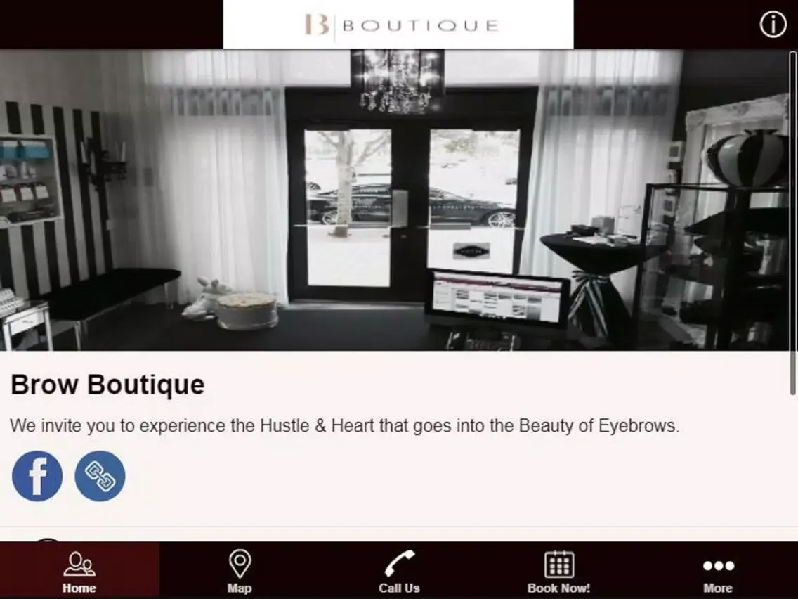 Brow.Boutique iPad  Ekran Görüntüleri