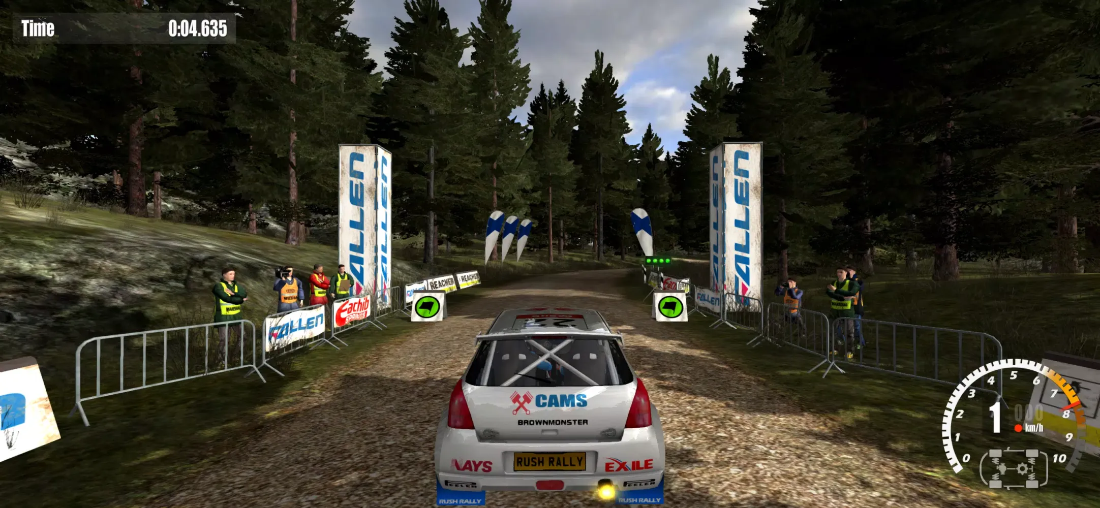 Rush Rally 3 Demo Screenshots