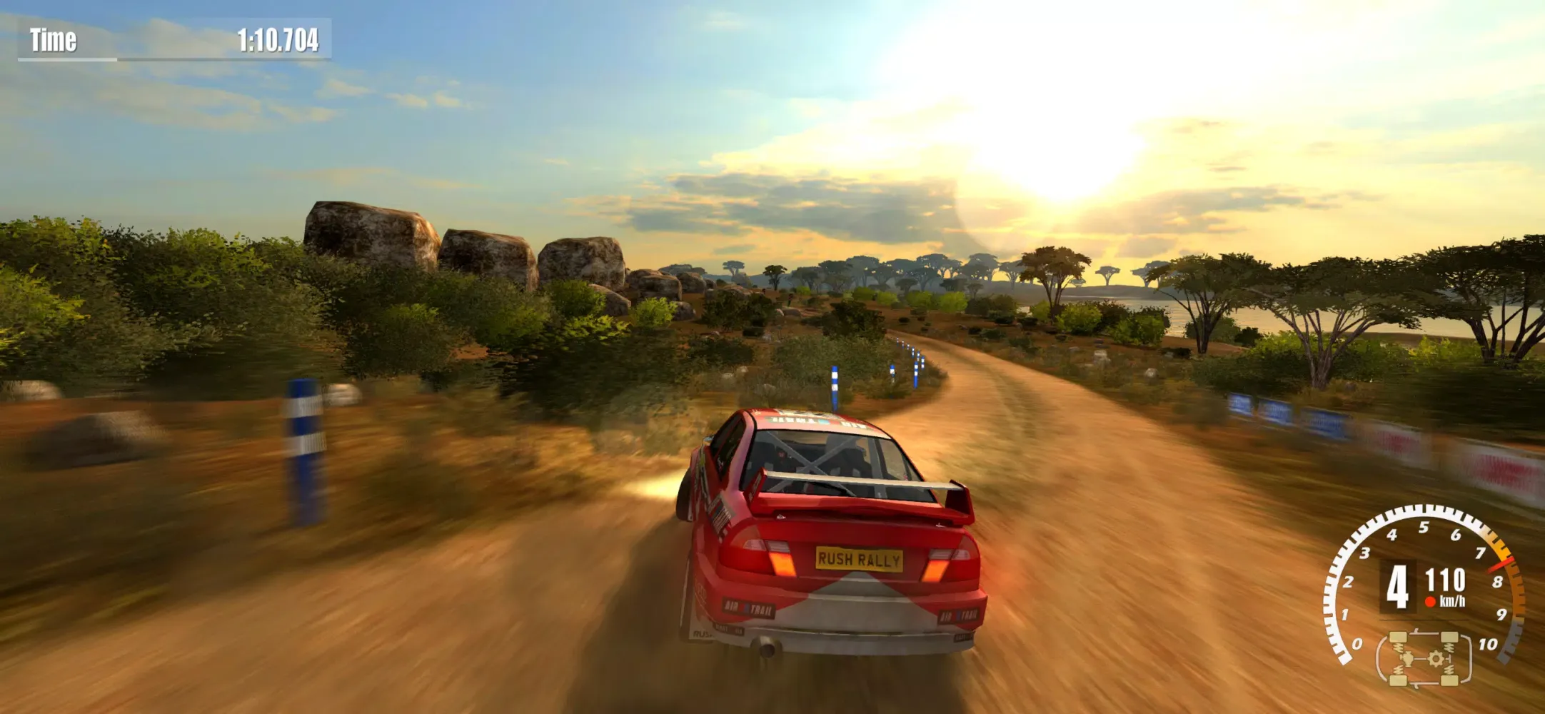 Rush Rally 3 Demo Screenshots