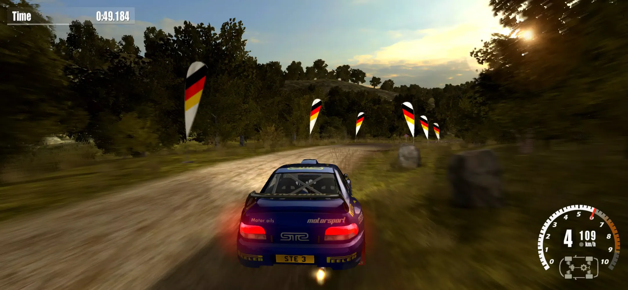 Rush Rally 3 Demo Screenshots