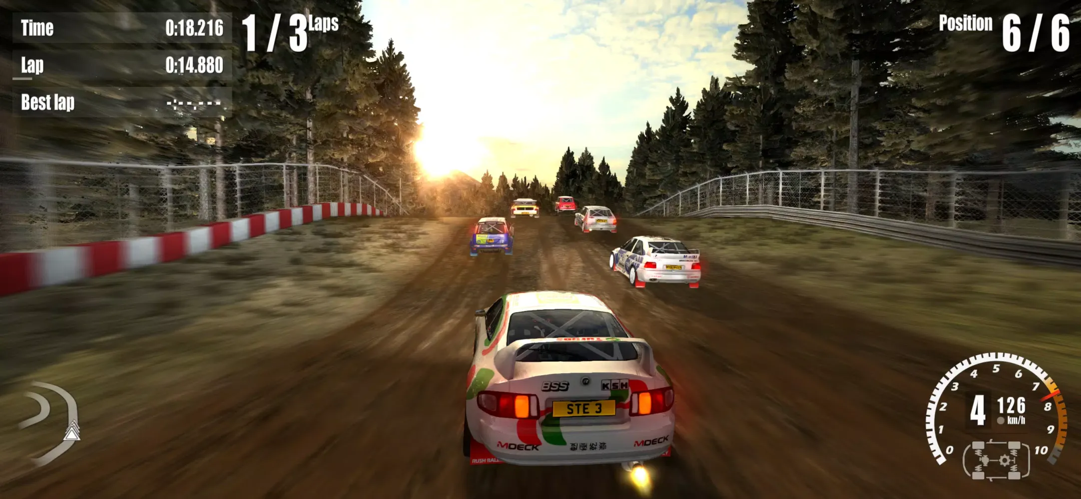 Rush Rally 3 Demo Screenshots