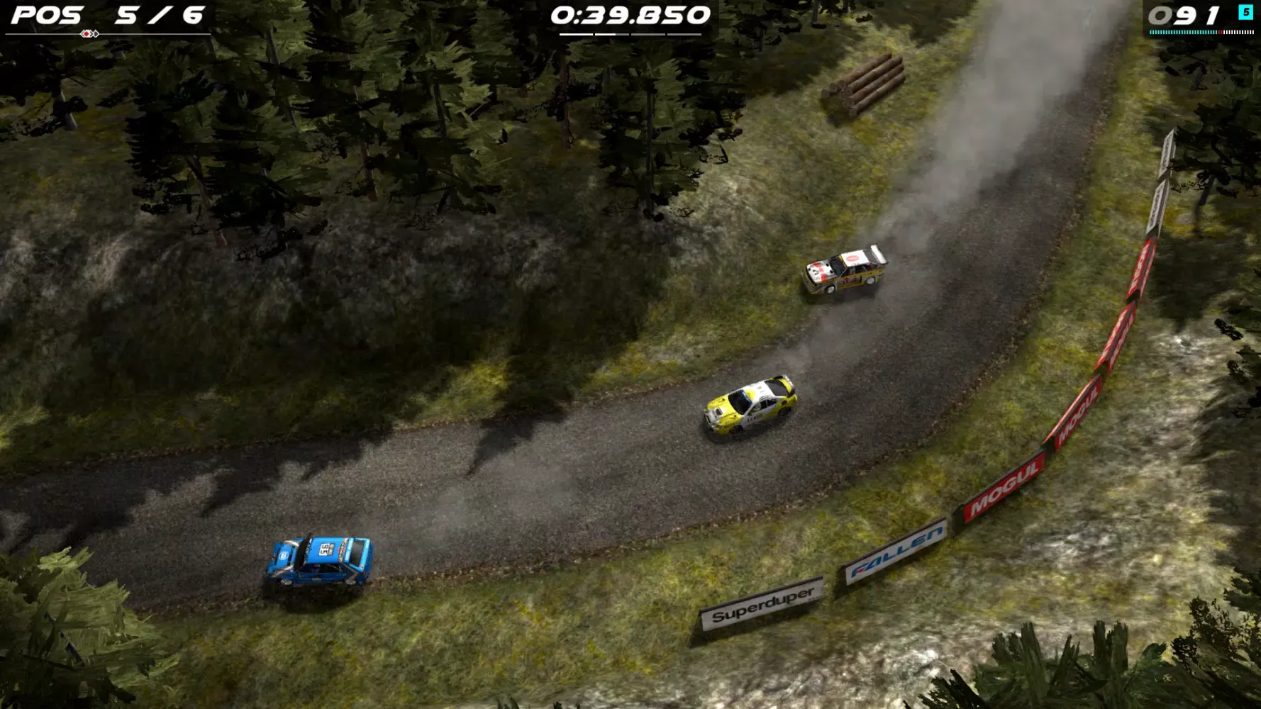 Rush Rally Origins Demo スクリーンショット