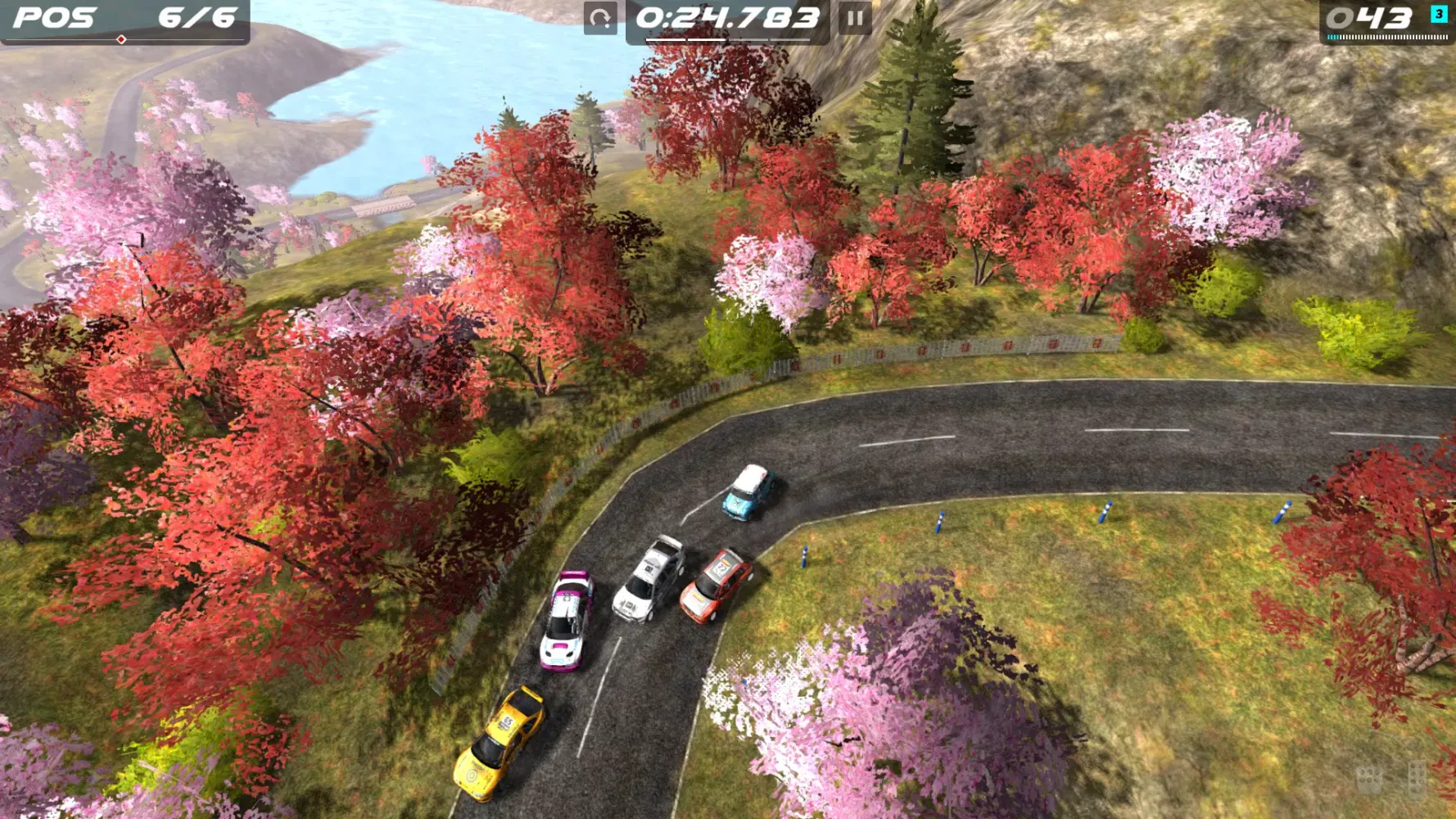 Rush Rally Origins Demo スクリーンショット