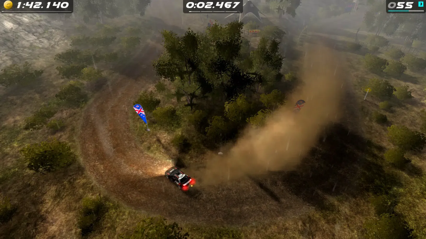 Rush Rally Origins Demo スクリーンショット