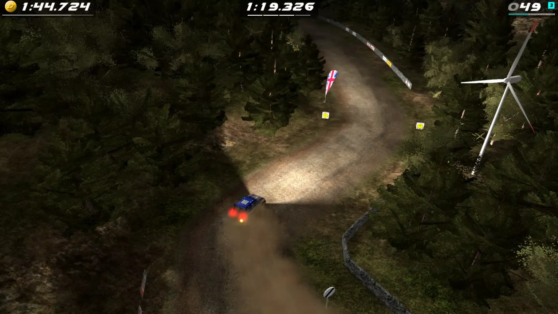 Rush Rally Origins Demo スクリーンショット
