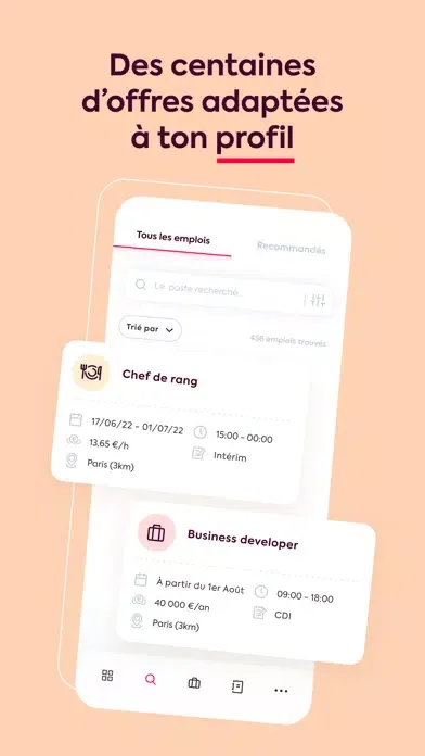 Ảnh chụp màn hình của Bruce - Offres d’emploi