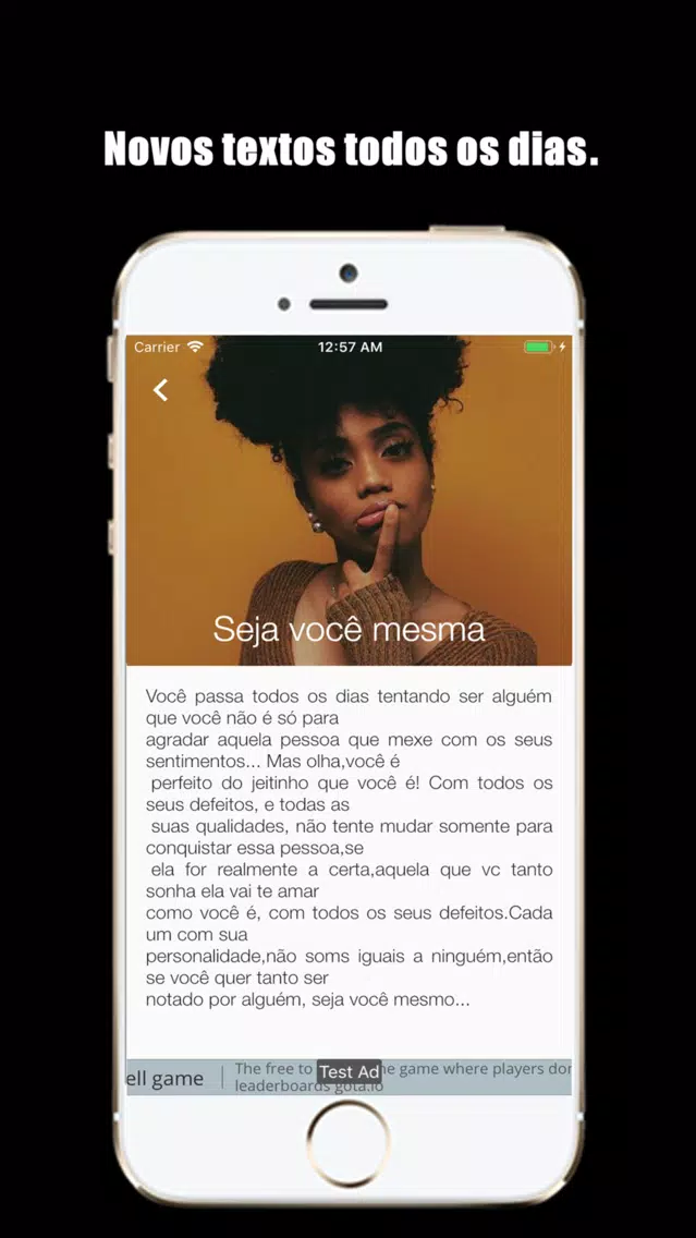 Capturas de pantalla de Queridos Textos Premium