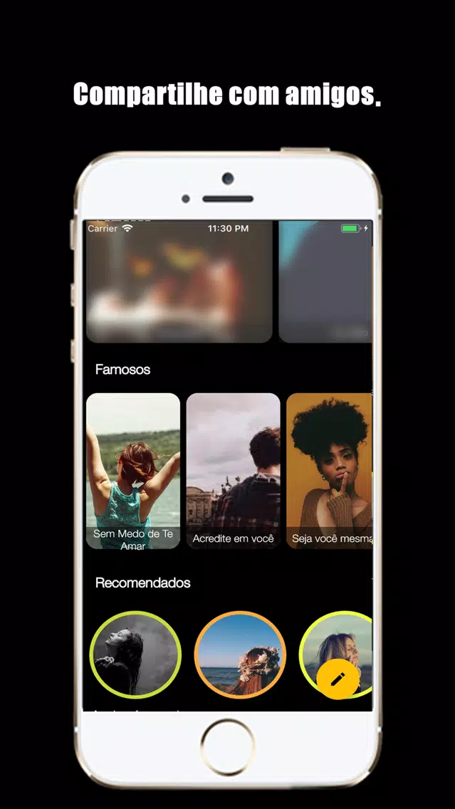 Capturas de pantalla de Queridos Textos Premium