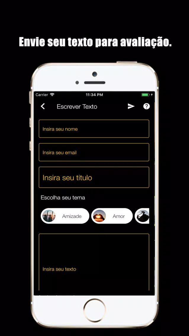 Capturas de pantalla de Queridos Textos Premium