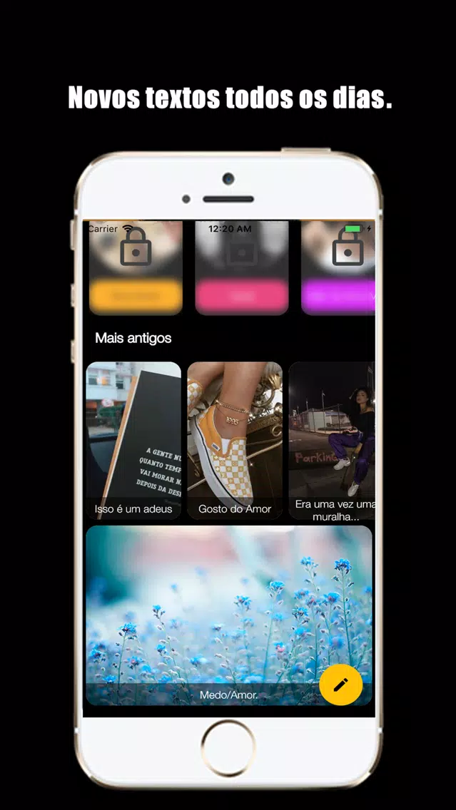 Capturas de pantalla de Queridos Textos Premium