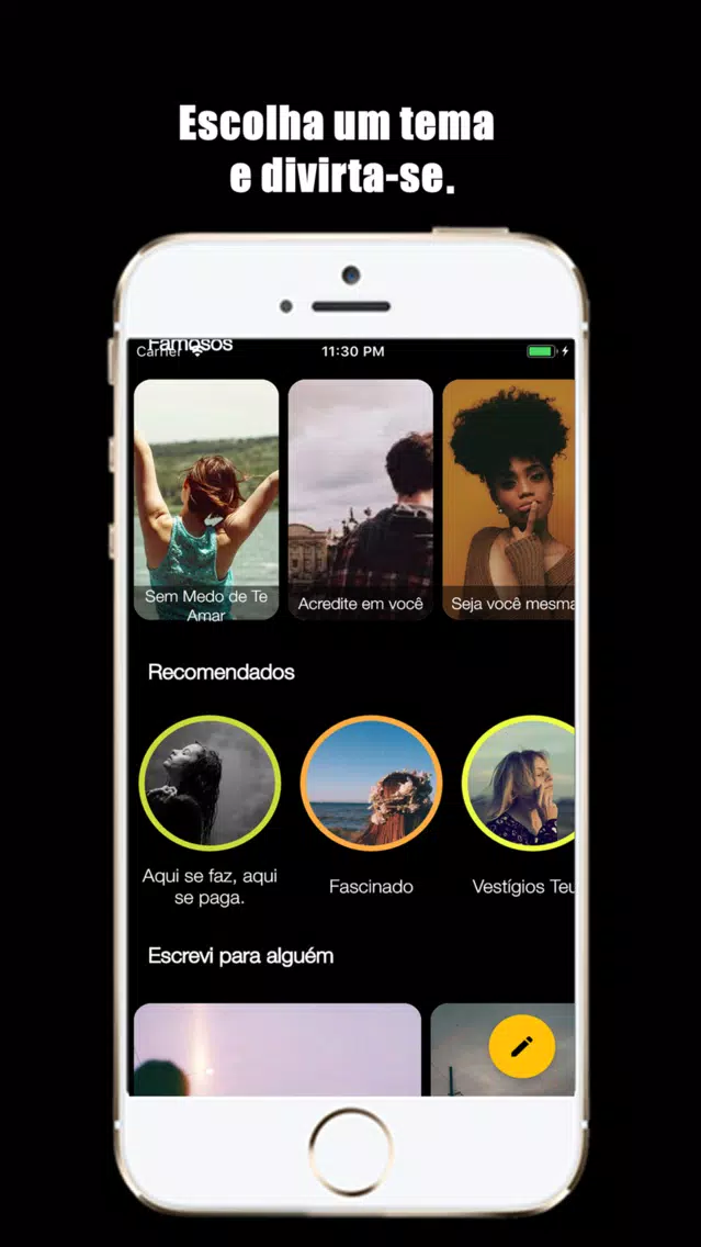 Capturas de pantalla de Queridos Textos Premium