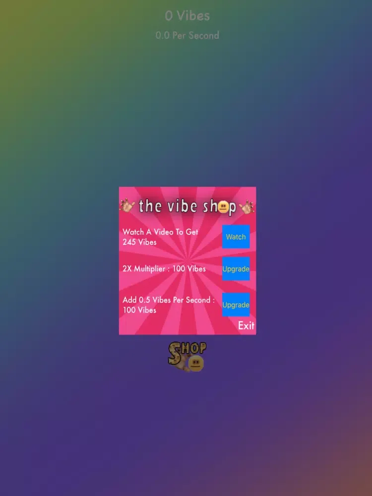 Vibe Clicker iPad  Screenshots