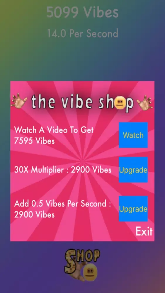 Vibe Clicker Screenshots