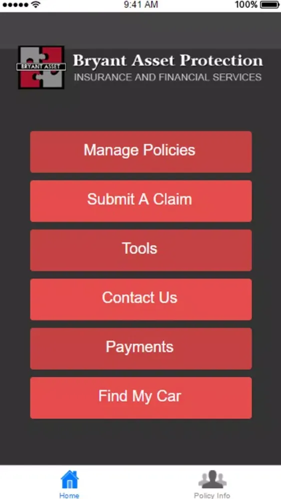 Bryant Asset Protection سکرین شاٹس