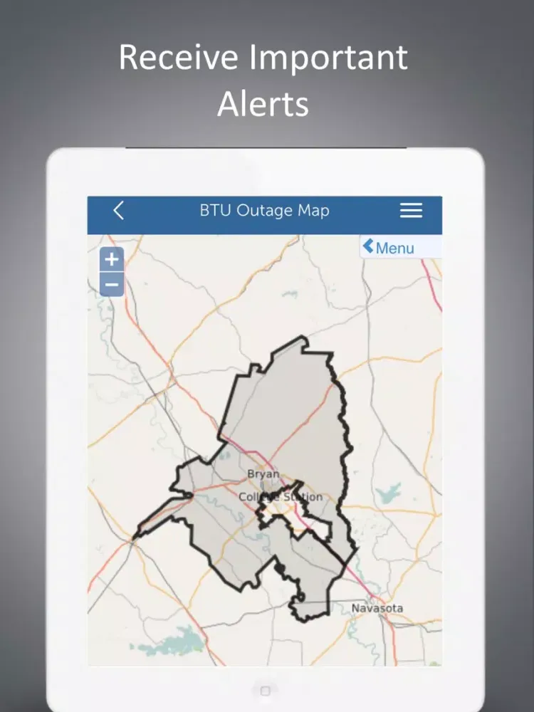 ภาพหน้าจอของ City of Bryan, Texas iPad 