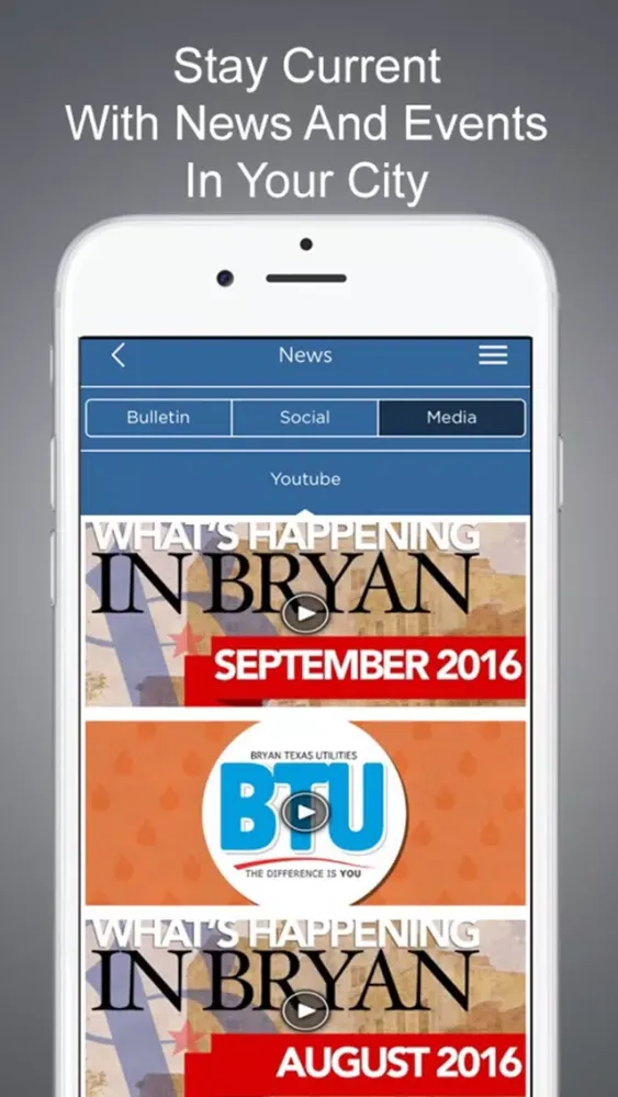 ภาพหน้าจอของ City of Bryan, Texas