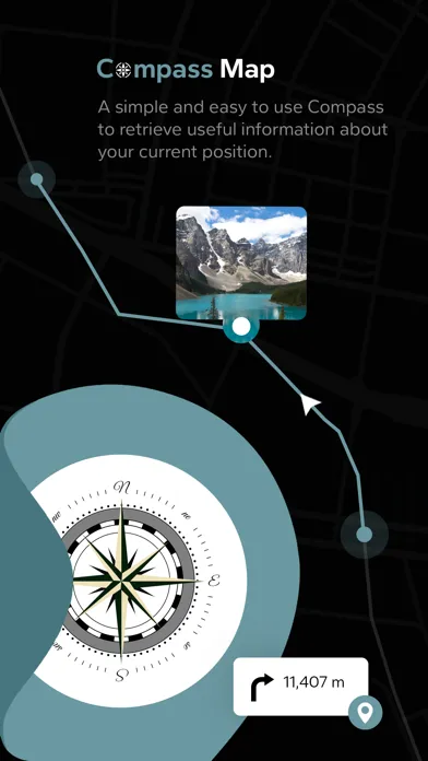 MapCompass : Compass with Maps Screenshots
