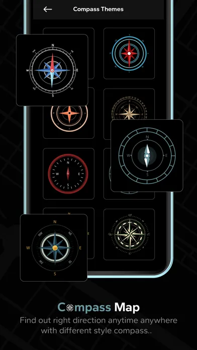 MapCompass : Compass with Maps Screenshots