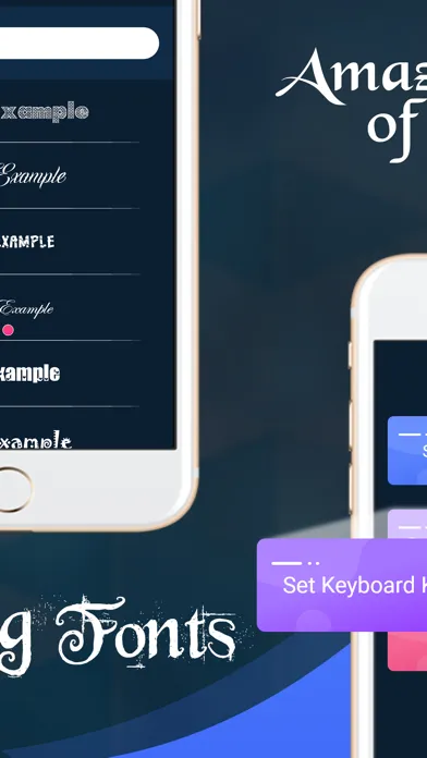 Tangkapan layar Fancy Fonts - Keyboard Fonts