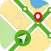 GPS Navigation: Road Map Route