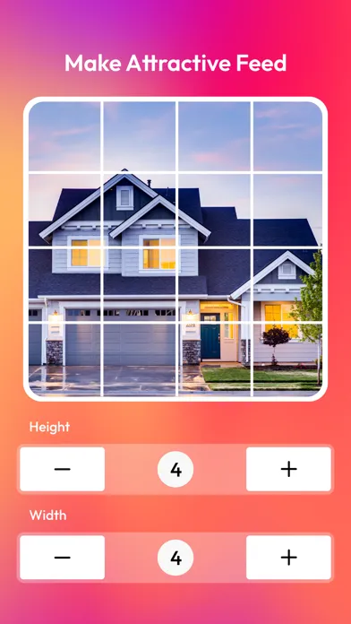 Screenshot di Grids Square Cut : 9 Square