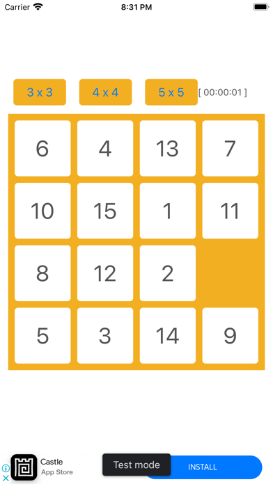 Zrzuty ekranu Siam Number