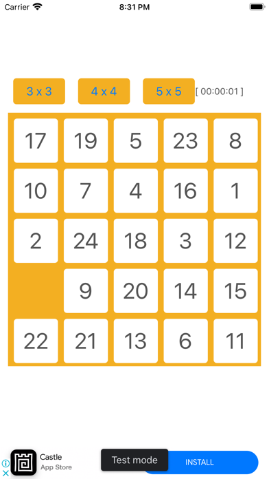 Zrzuty ekranu Siam Number