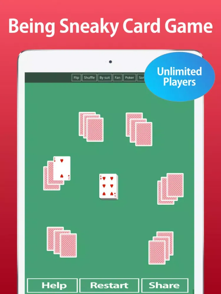 Being Sneaky Card Game iPad  Ekran Görüntüleri