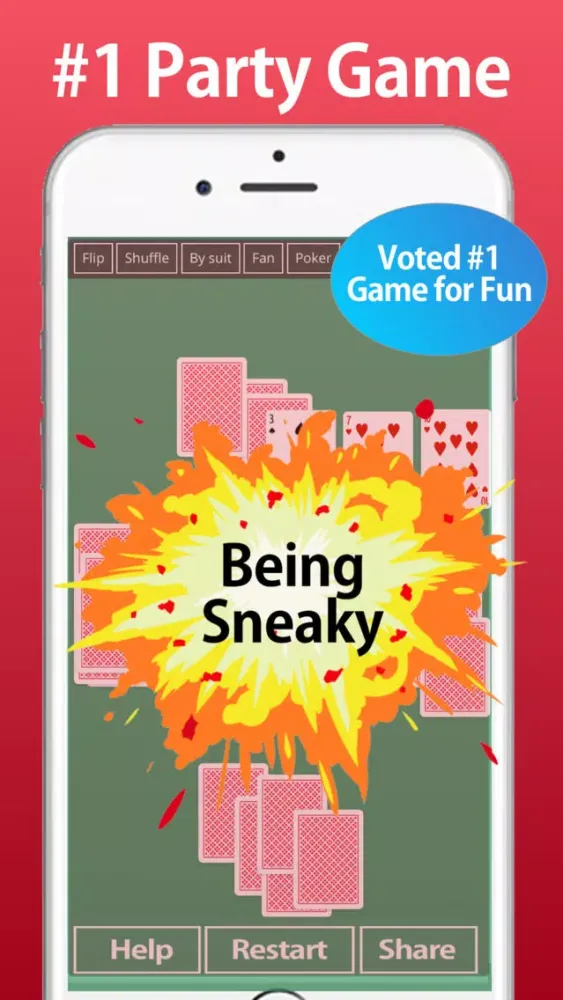Being Sneaky Card Game Ekran Görüntüleri