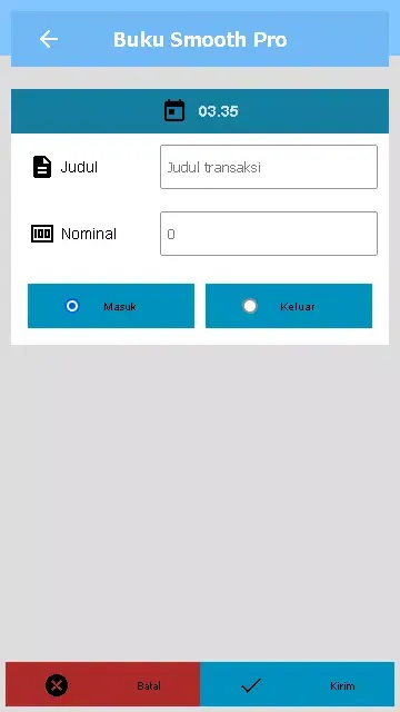 pembukuan offline smooth Screenshots