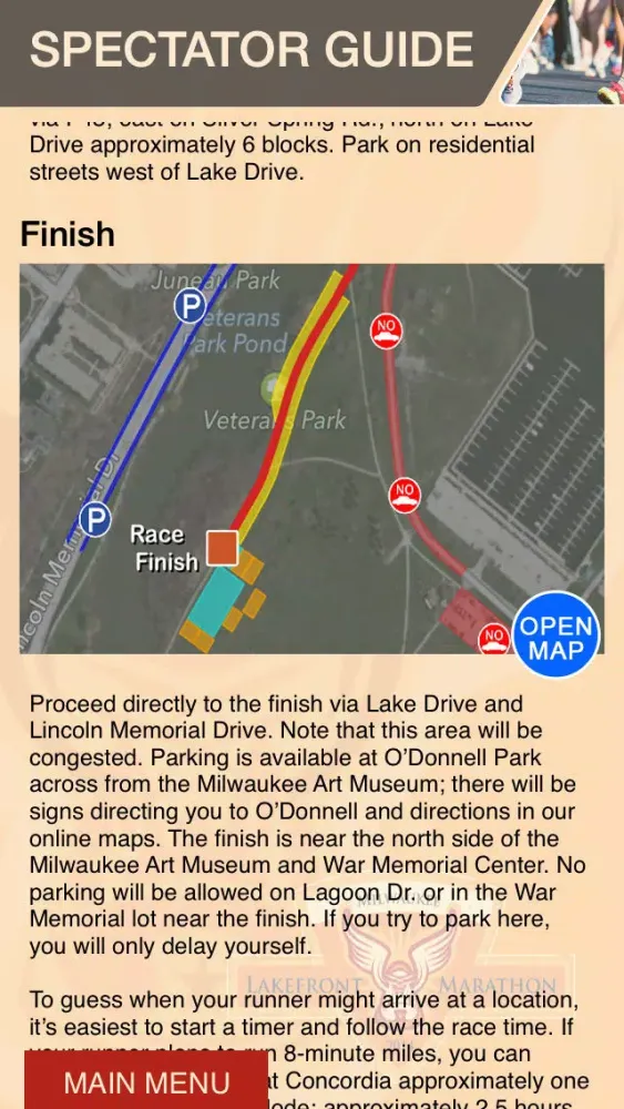 Milwaukee's Lakefront Marathon Screenshots
