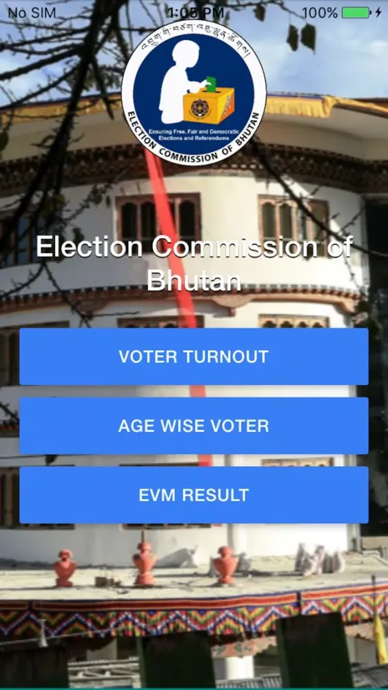 Tangkapan skrin Polling Info