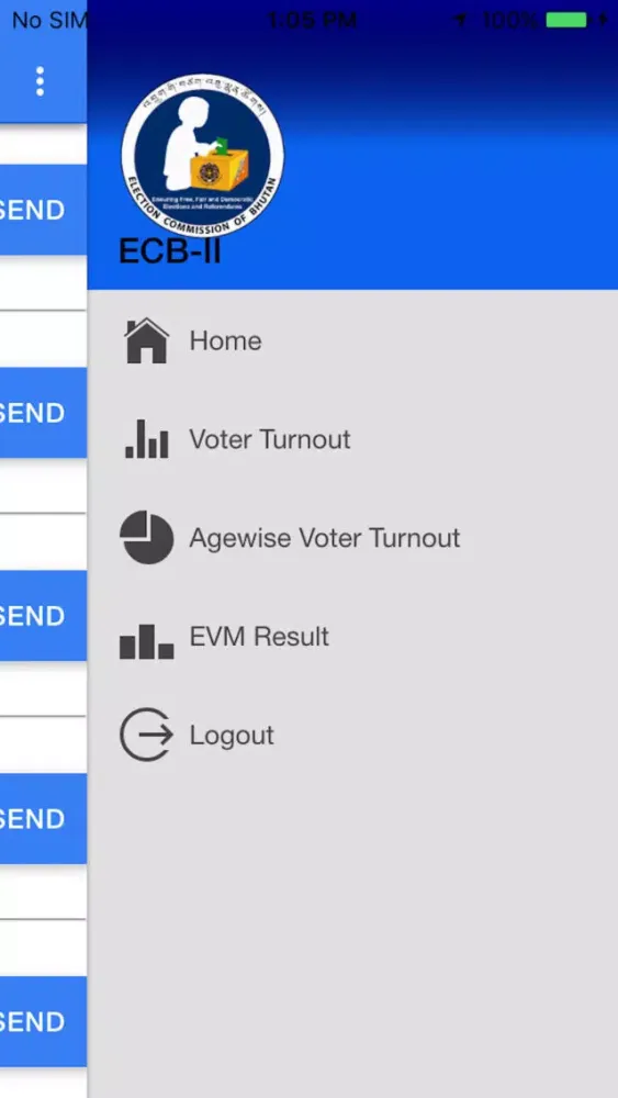 Tangkapan skrin Polling Info