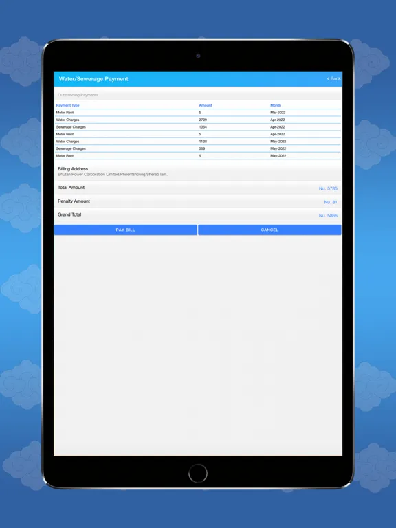 pThromPay iPad 应用截图