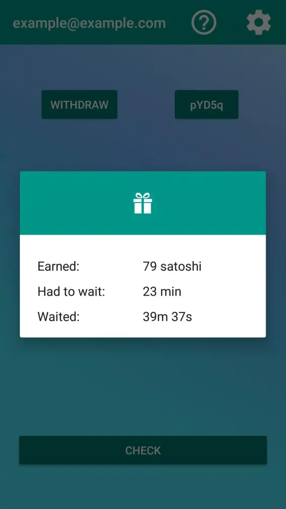 Capturas de pantalla de Random BTC Faucet
