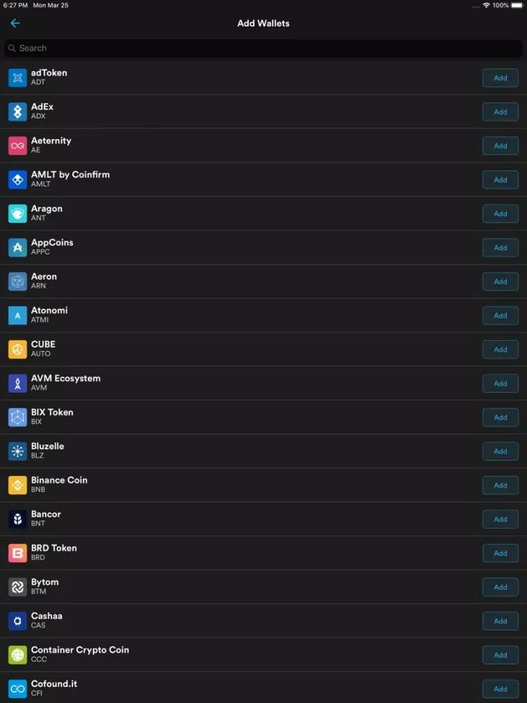 Bitcoin Wallet - Maks iPad  スクリーンショット