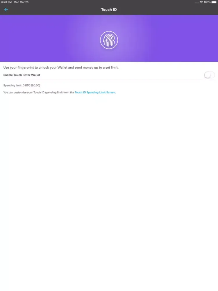 Bitcoin Wallet - Maks iPad  スクリーンショット