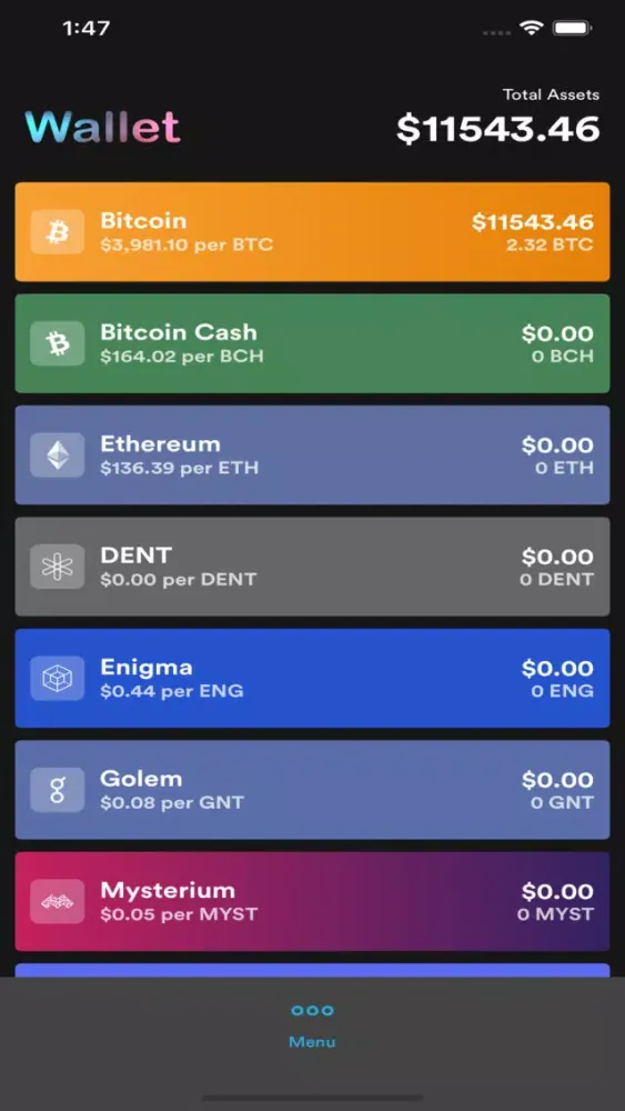 Bitcoin Wallet - Maks スクリーンショット