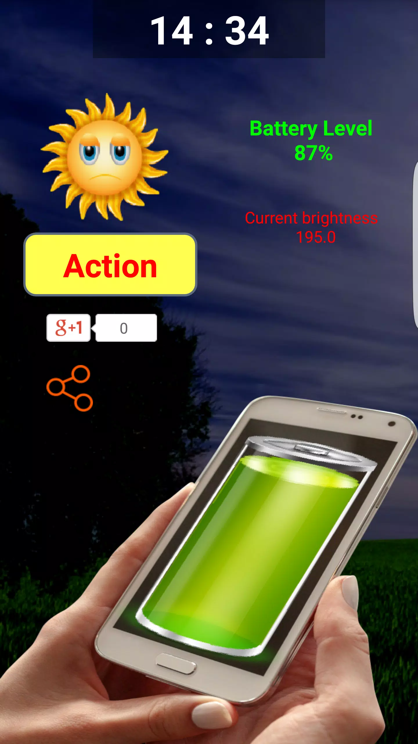 Solar Battery Charger Prank Screenshots