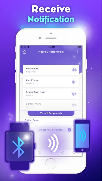 Captures d'écran de Smart BT Notifier