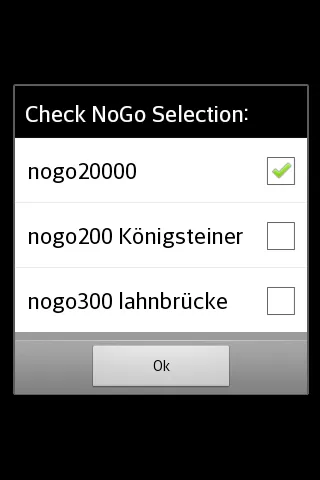 Screenshot di BRouter Offline Navigation