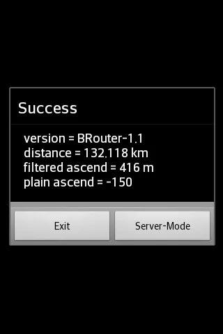 Screenshot di BRouter Offline Navigation