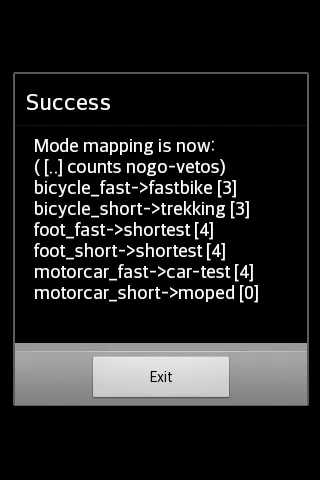 Screenshot di BRouter Offline Navigation