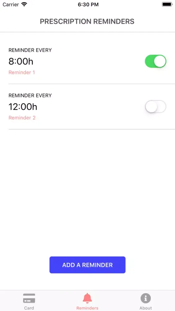 Screenshot di Discount Prescription Rx Card