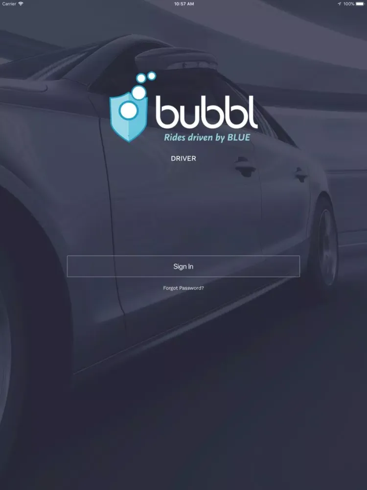 Bubbl Driver iPad  스크린샷
